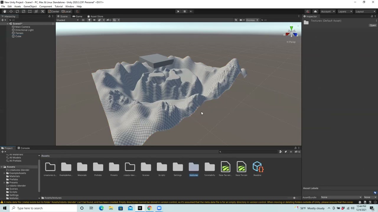 Unity Paint Terrain with Textures
