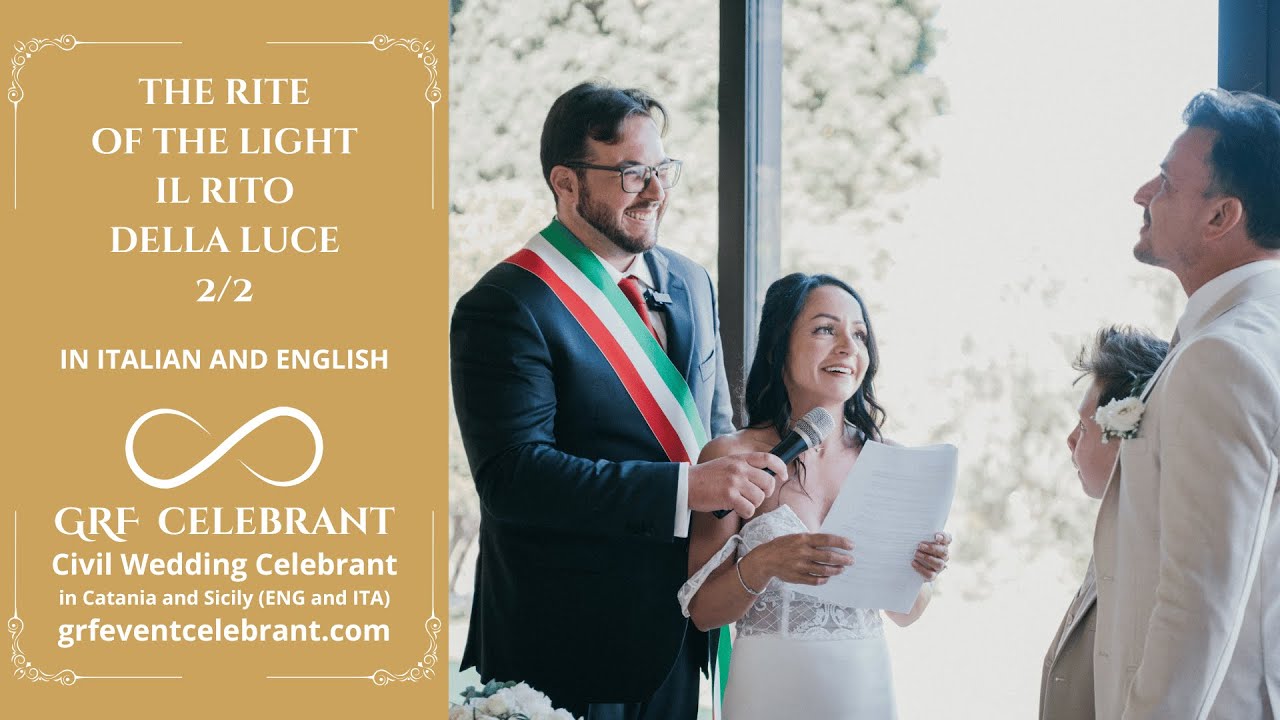 ITA & ENG Rite of the Light or Candles Rito della Luce o delle Candele 2of2 Best Celebrant Sicily