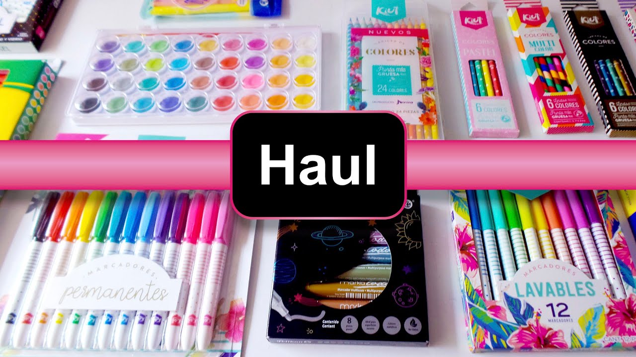 Haul de papelería 2 - Mercado Libre  🛍🛍🛍