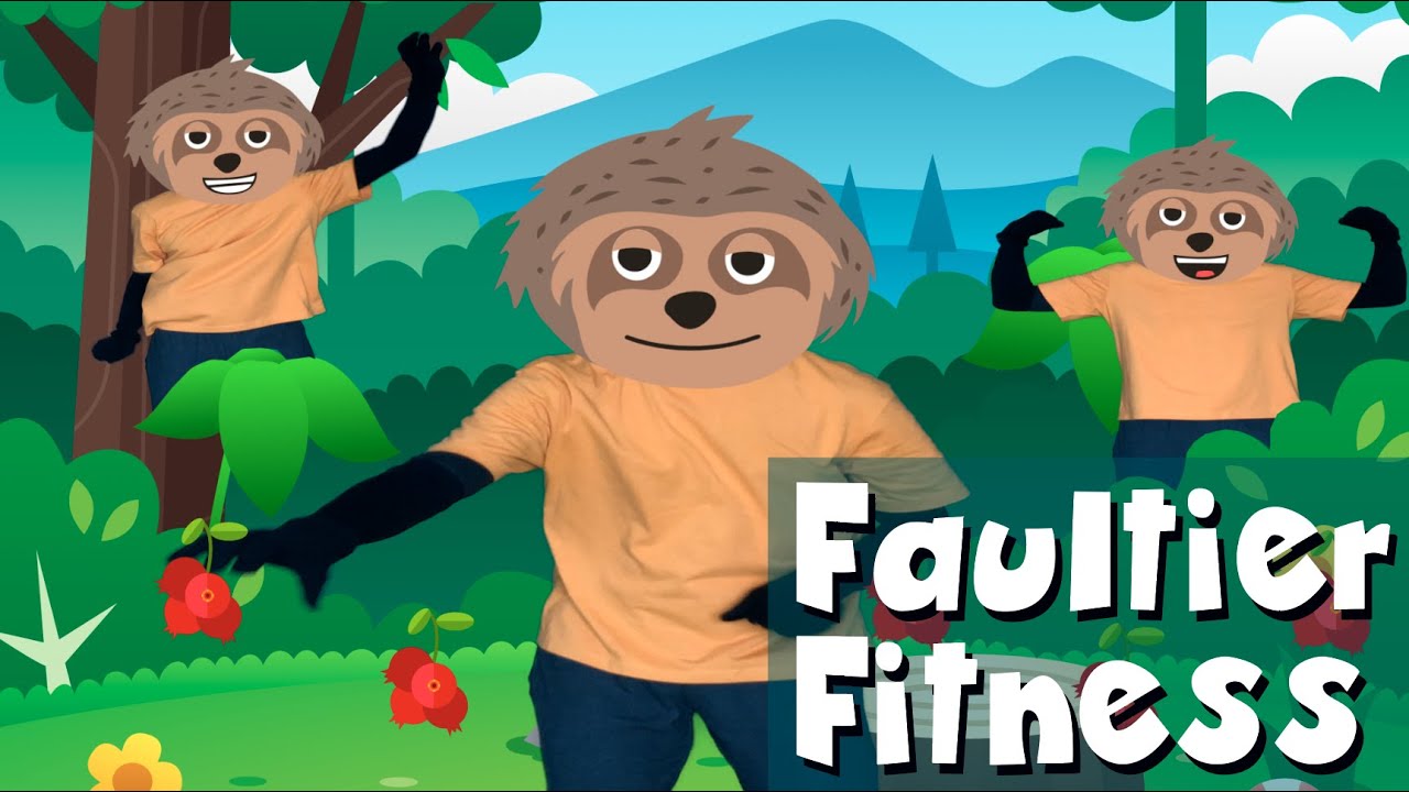 Kinderlied Bewegung - Faultier Fitness - BlauBlau Kinderlieder zum Mitsingen