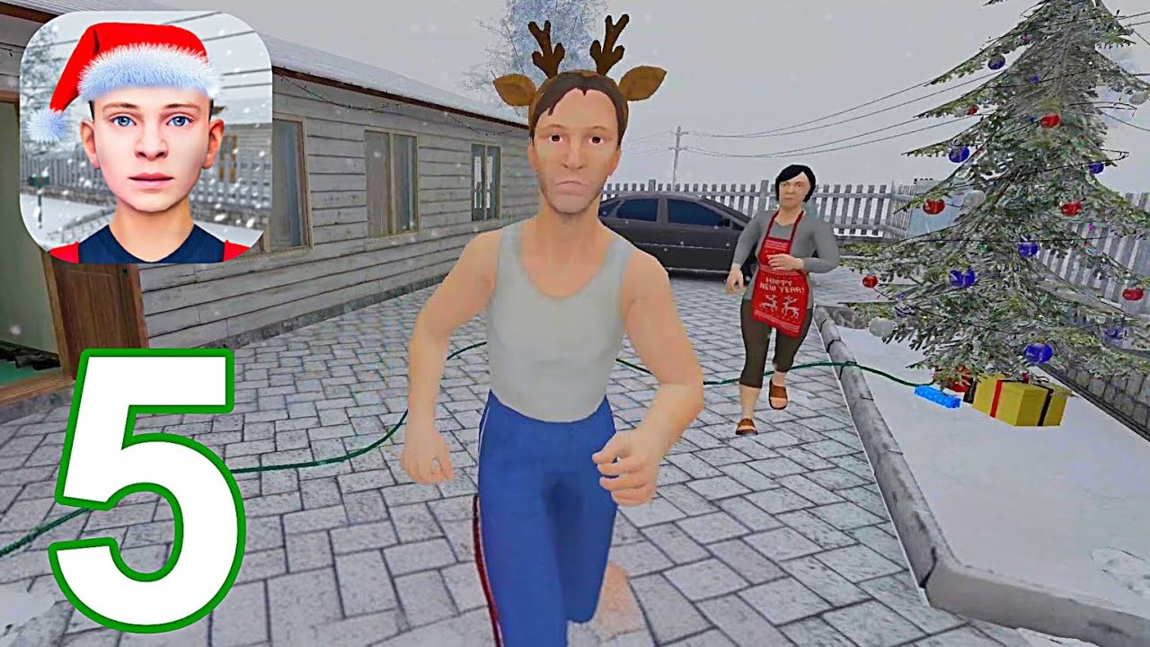 Schoolboy Runaway - Gameplay Walkthrough Part 5 - Christmas Update (iOS, Android)