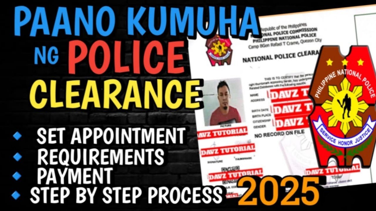 PAANO KUMUHA NG POLICE CLEARANCE NGAYONG 2025 STEP BY STEP PROCESS | HOW TO GE POLICE CLEARANCE 2025
