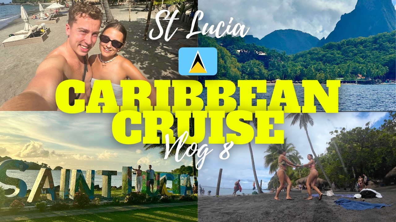 CARIBBEAN CRUISE ON P&O'S ARVIA | 🇱🇨 LUSH LANDSCAPES & LAID-BACK LIFE IN ST LUCIA