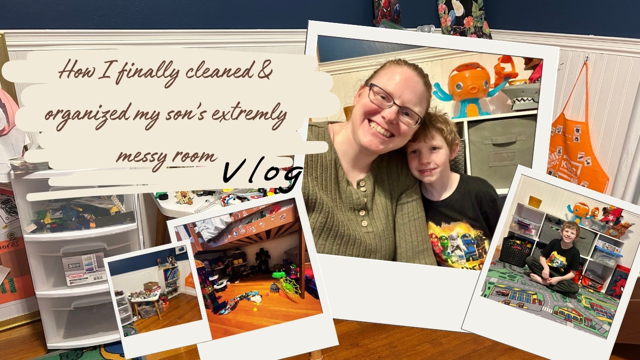Как я наконец-то навела порядок и организовала ужасно захламленную комнату своего сына