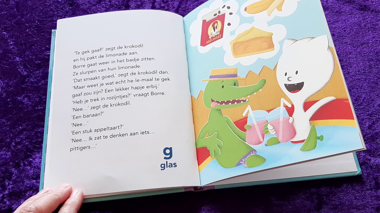 Borre en de opblaaskrokodil