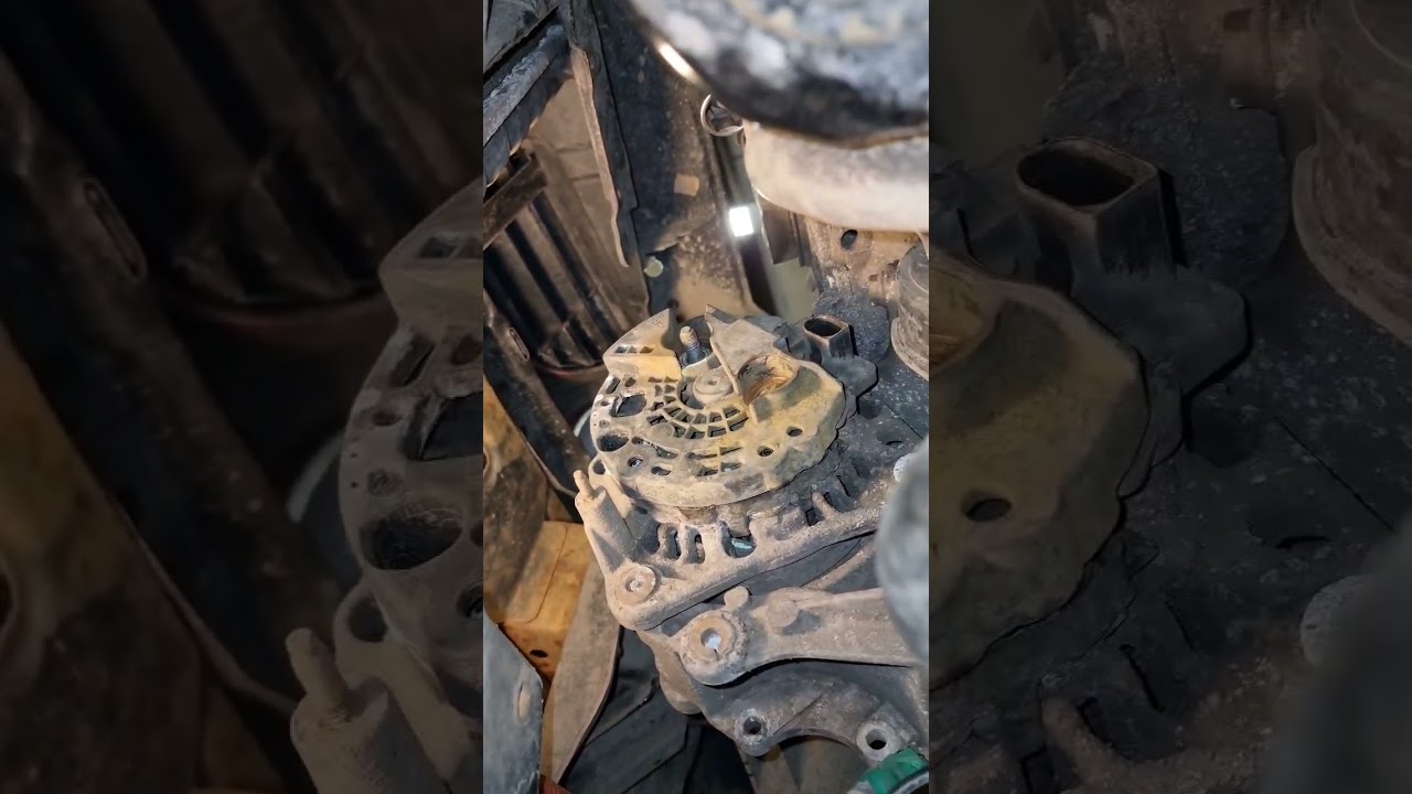 Regulator napięcia alternatora - wymiana bez wyjmowania #mechanic