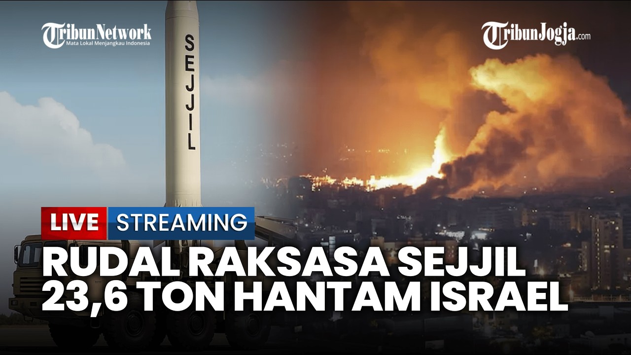 🔴IRAN TEMBAKKAN RUDAL SEJJIL 23,6 TON KE ISRAEL, ISU KEMATIAN NETANYAHU VIRAL DI MEDIA IRAN