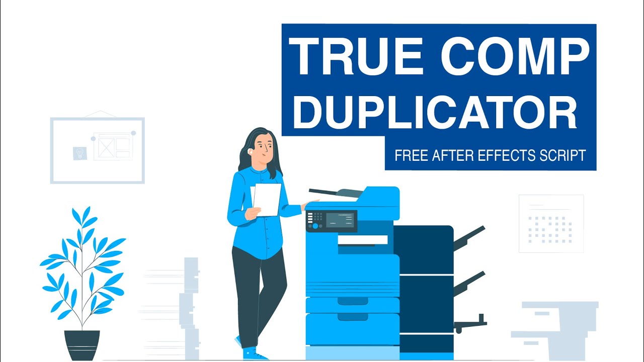 True Comp Duplicator Free After Effects Script To Easily Duplicate Your Comps Independently