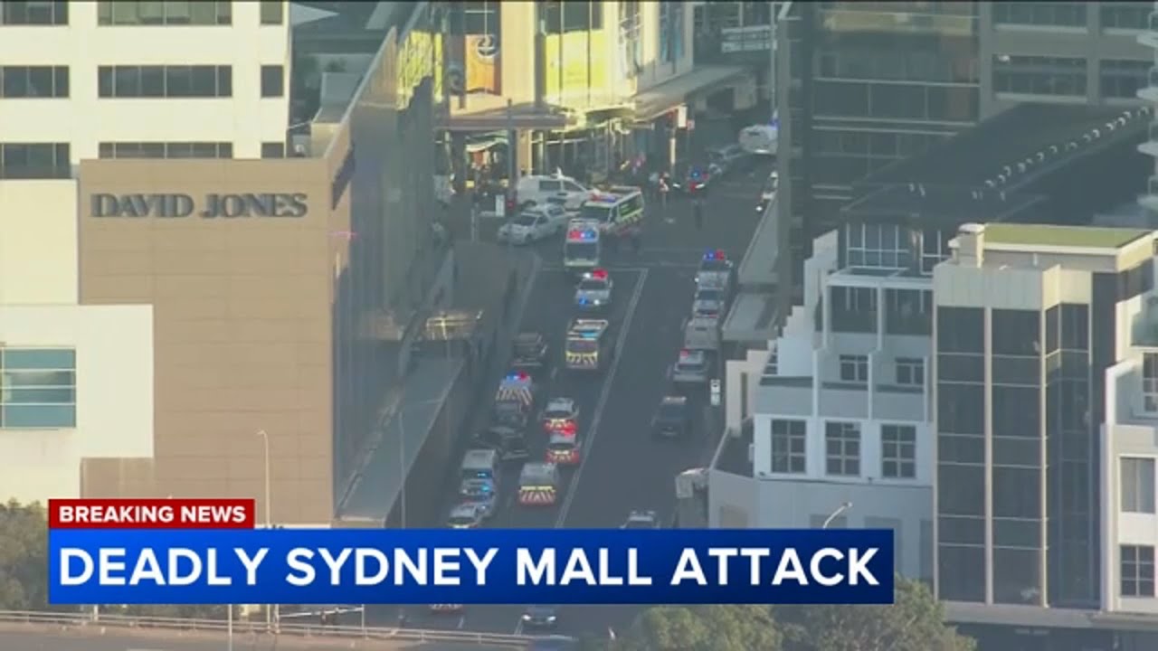 6 killed in stabbing attack at Australia shopping mall, police say
