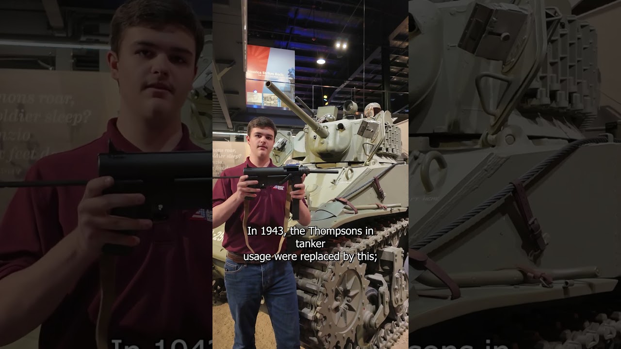 Personal Defense Weapons used by American Tankers in WWII! - #AmericanHeritageMuseum #Tanks #History