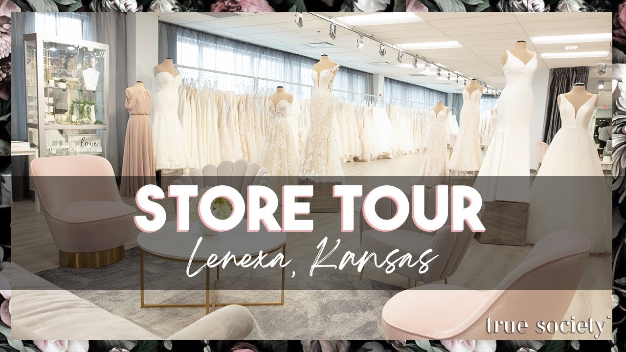 Bridal Store Tour: True Society in Lenexa, Kansas