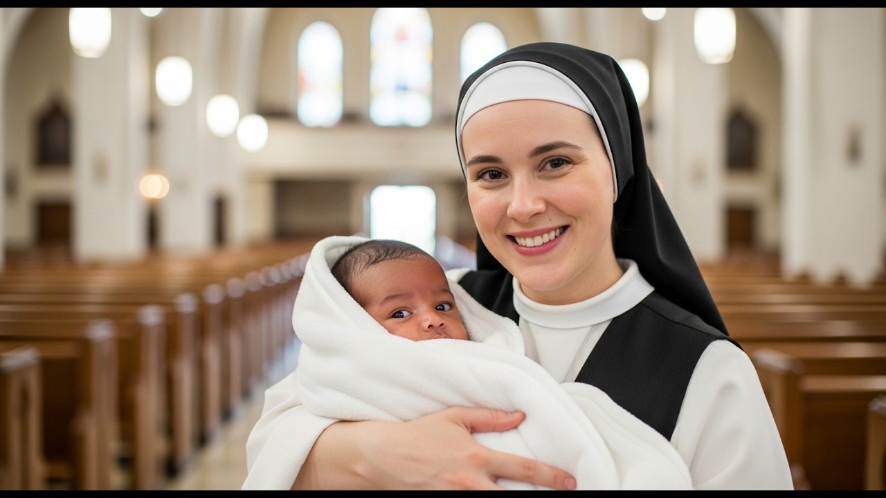 White Nun Finds Black Infant In Trash, Adopts Him, 20 Years Later How He Repaid Her is Unbelievable