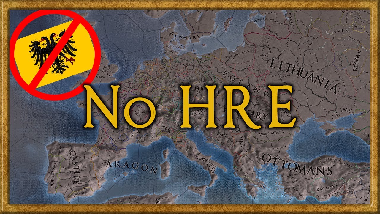 No Holy Roman Empire! | EU4 No HRE Timelapse