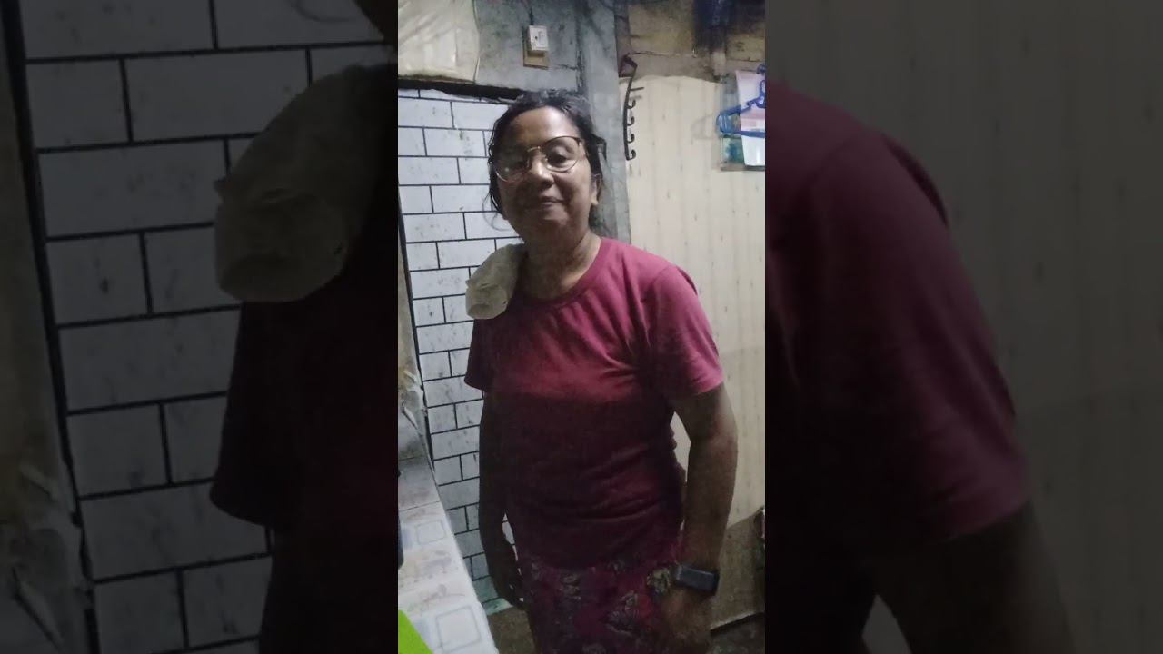 @ er-jen preparing for our breakfast before going to the hospital