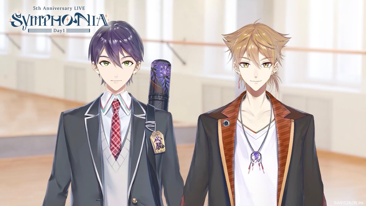 【12月23日(土) 開催】「SYMPHONIA」Day1 出演「剣持刀也」「伏見ガク」メッセージ動画