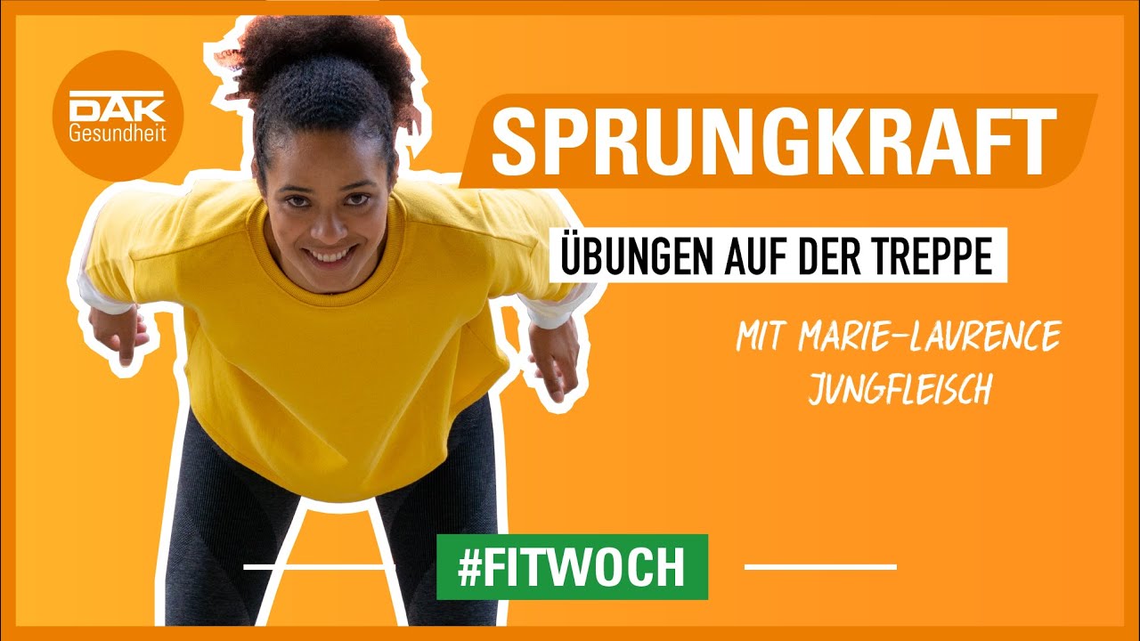Sprungkrafttraining mit der 7-fachen Deutschen Meisterin im Hochsprung | #fitwoch | DAK-Gesundheit