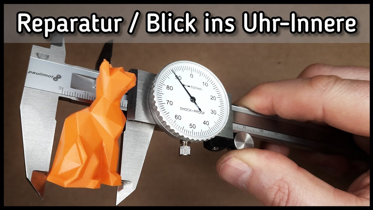 Uhren Messschieber Reparatur