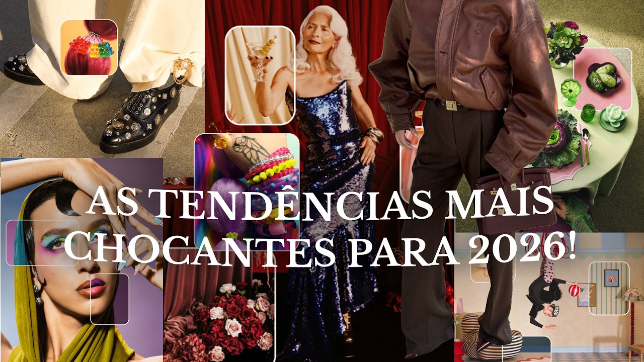 As TENDÊNCIAS mais CHOCANTES para 2026! | Passaporte Fashionista
