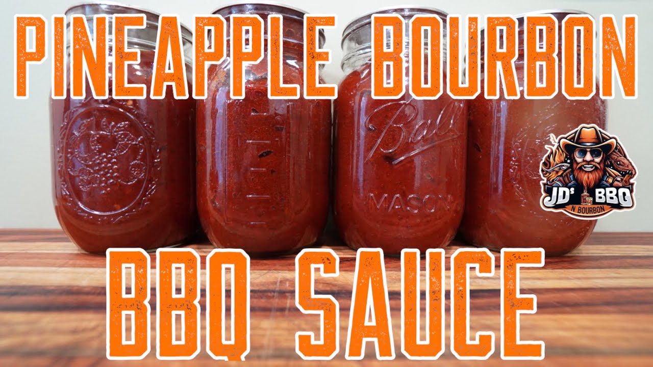 Level Up Your Barbeque Game With Irresistible Pineapple Bourbon BBQ Sauce!