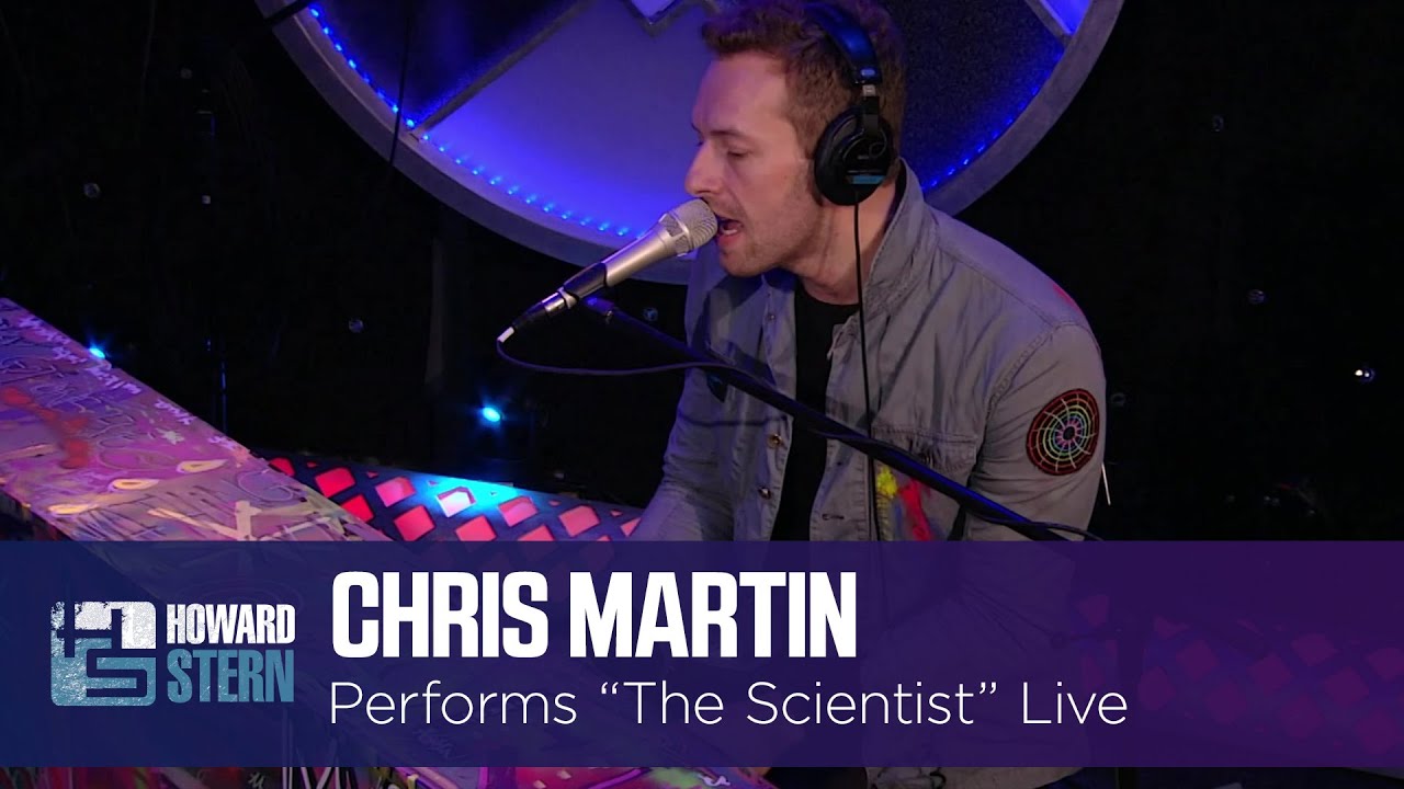 Chris Martin &ldquo;The Scientist&rdquo; Live on the Stern Show (2011)