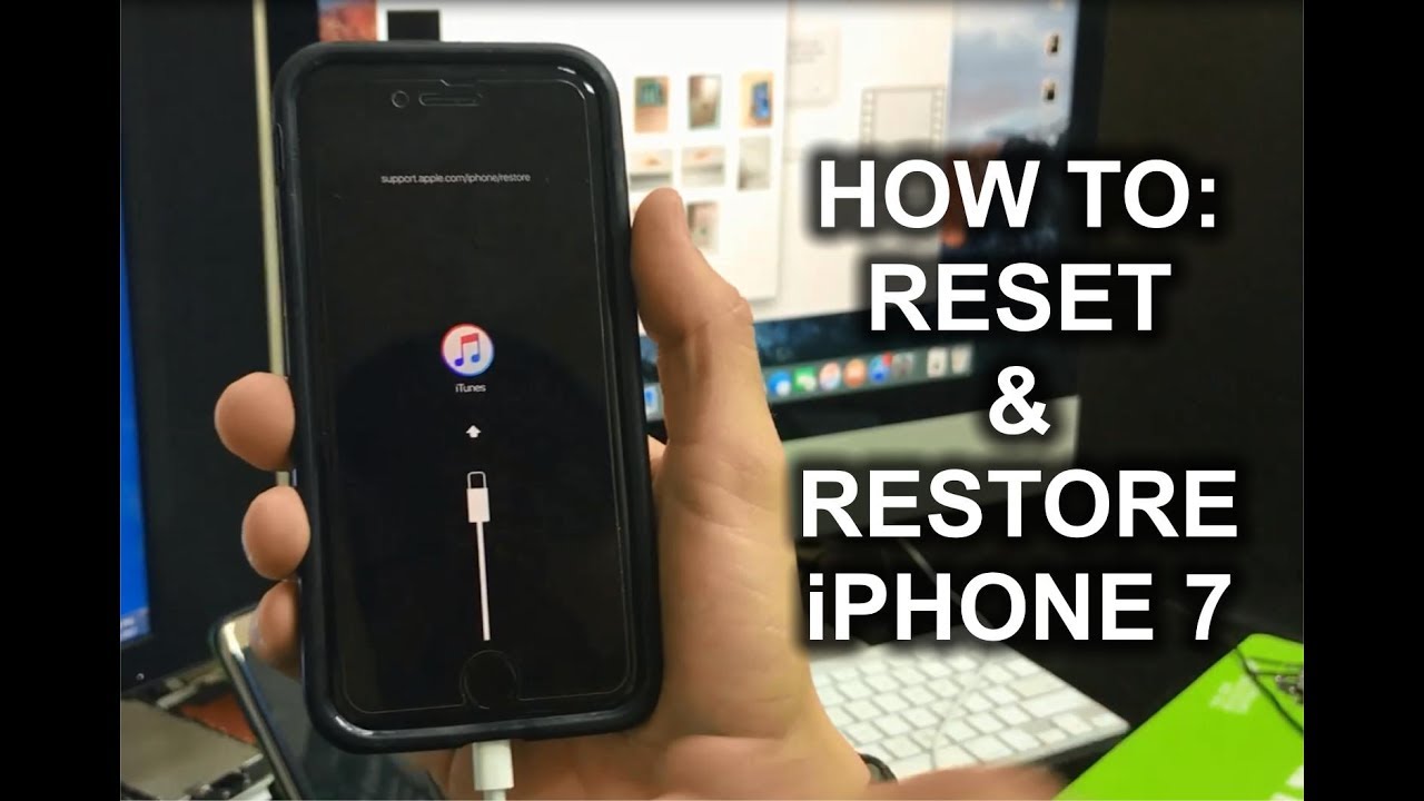 How To Reset & Restore your Apple iPhone 7 - Factory Reset