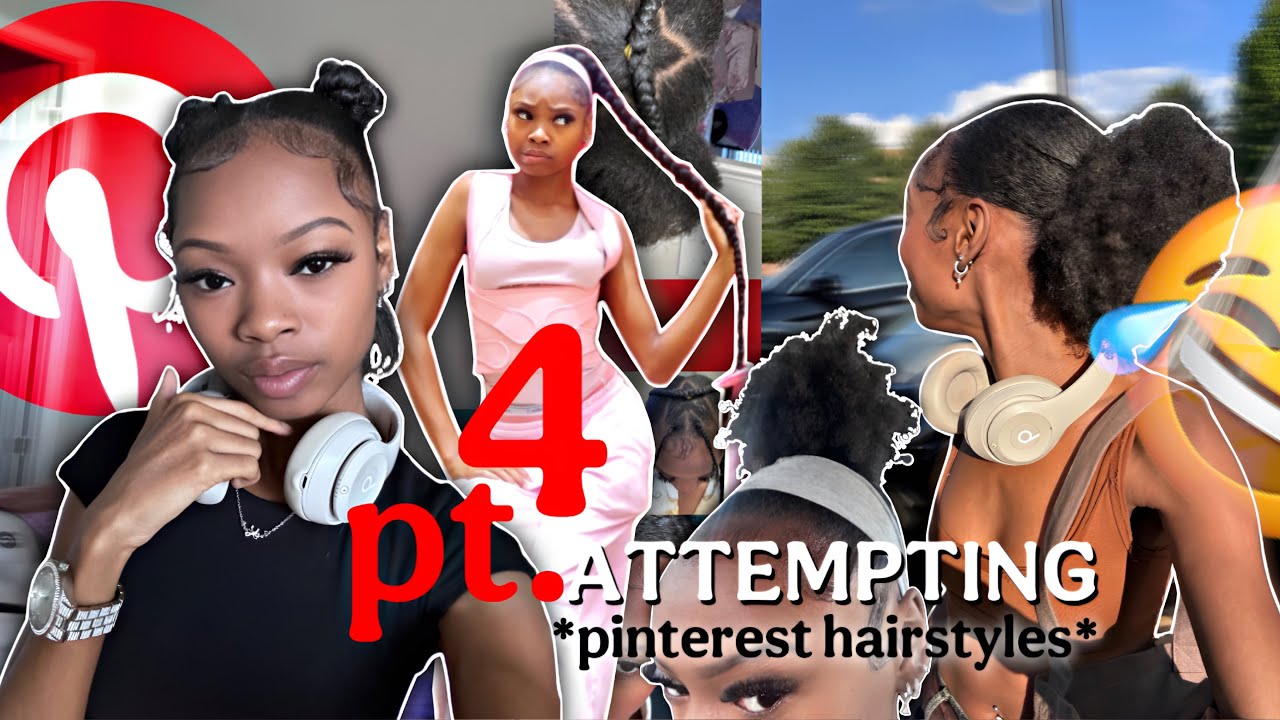 Попытки сделать естественные прически на Pinterest в течение недели *ПОШЛИ НЕ ТАК*