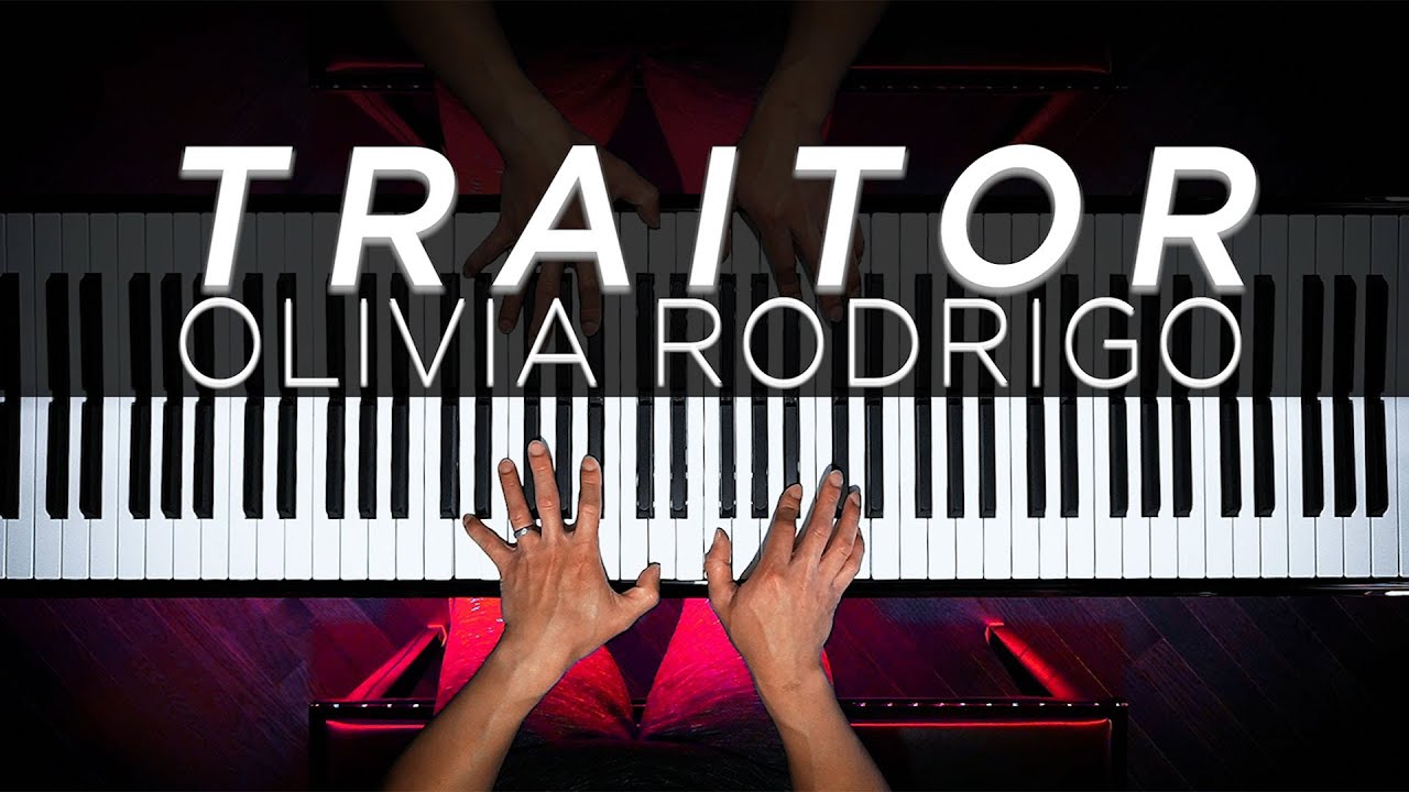 Olivia Rodrigo - traitor (BEAUTIFUL Piano Cover)