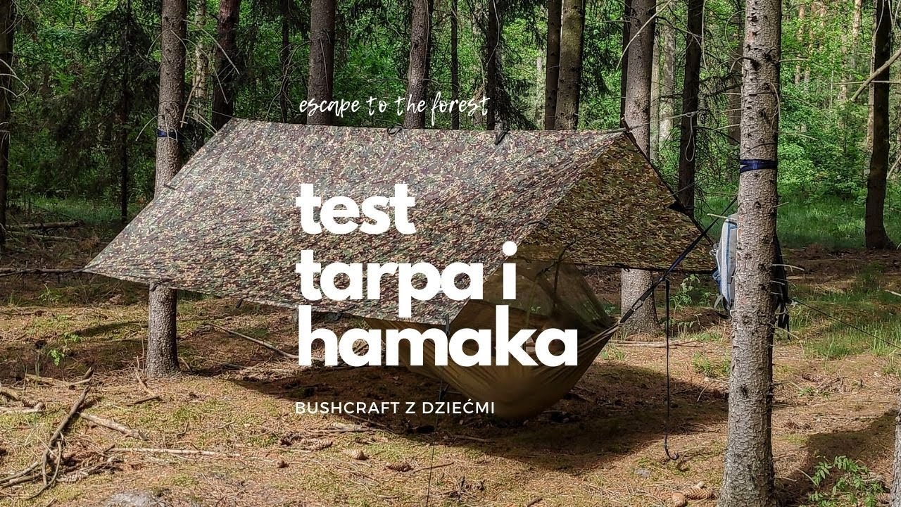 Test tarpa DD hammocks 3x3 i hamaka Covacure