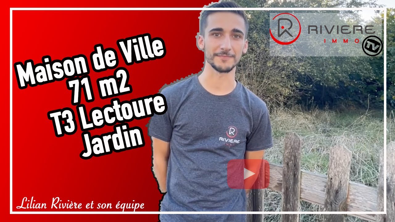 Maison de Ville T3 Lectoure avec jardin