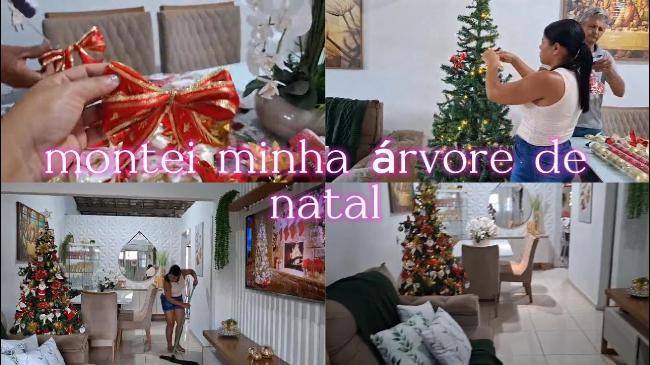 Comecei a decorar minha sala para o Natal❤