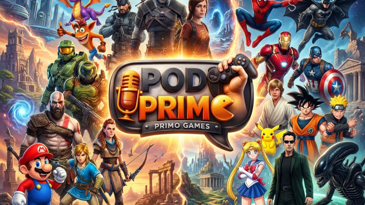 Pod Primo #1🎮 | Como os videogames mudaram as nossas vidas