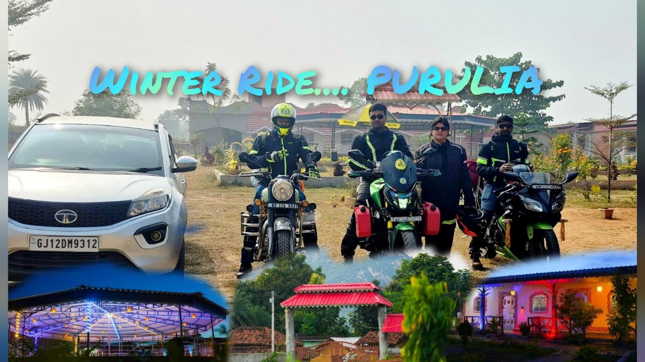 Winter Ride..... PURULIA TRIP....  #dominar400 #yamahar15#classic350 #nexon #purulia #winterride 
