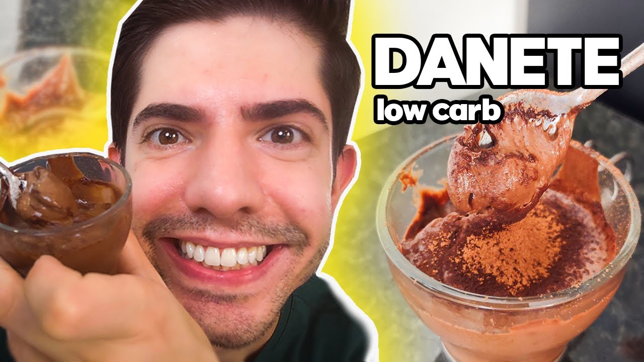 Danette Low-Carb - Receita Cetogênica | Senhor Tanquinho