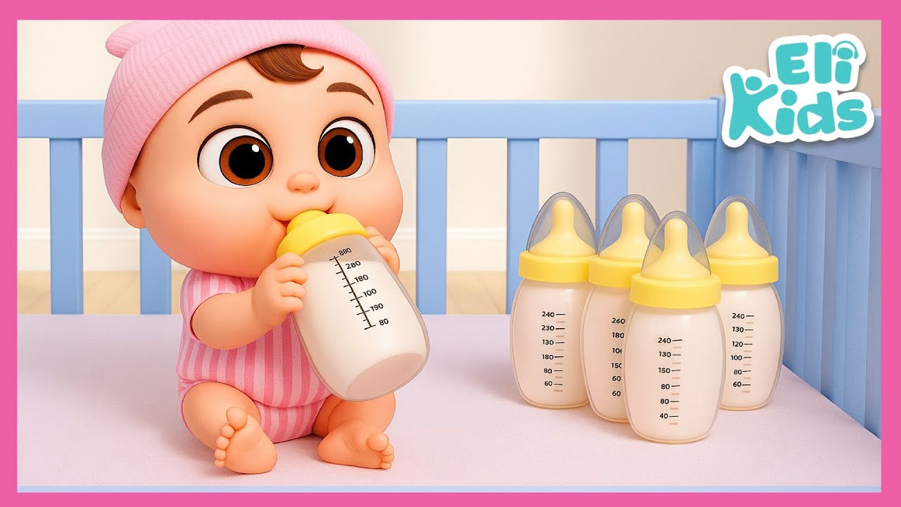Milk Bottle Song +More | Eli Kids Nursery Rhymes Compilations