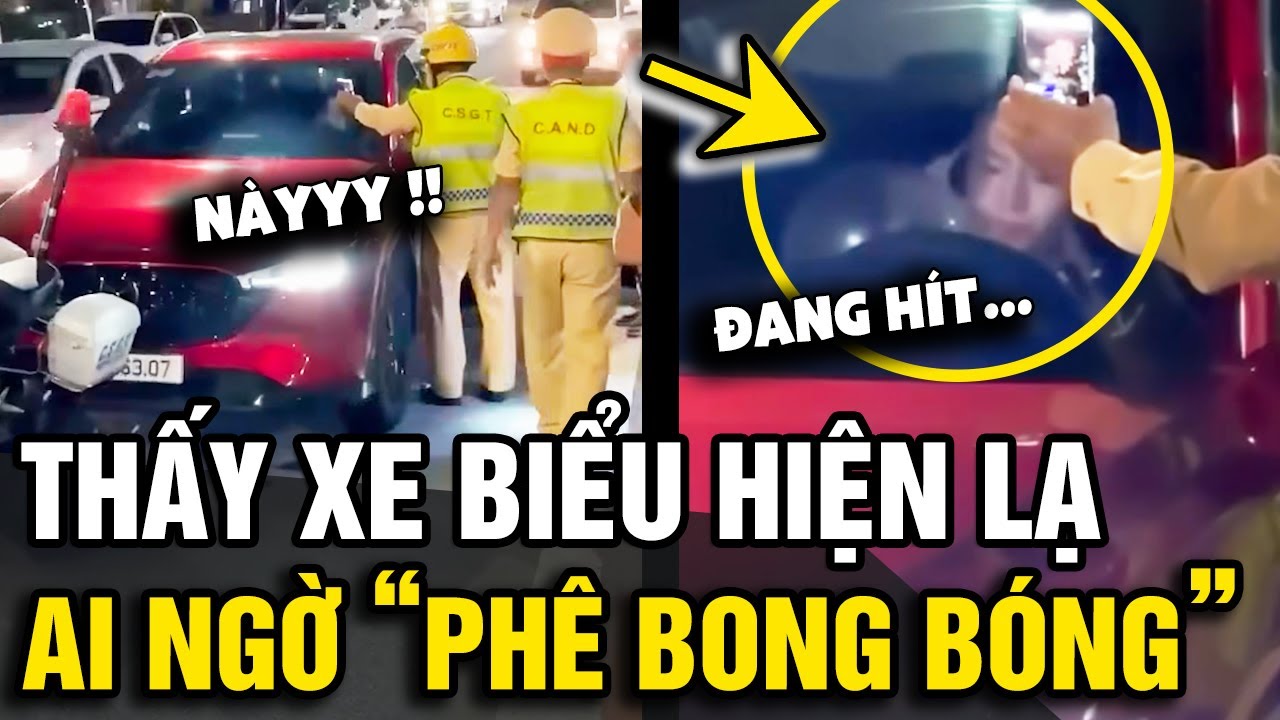 Thấy chiếc ô tô có 'BIỂU HIỆN LẠ', cảnh sát đến phát hiện 'CÔNG CHÚA BONG BÓNG' | Tin Nhanh Official