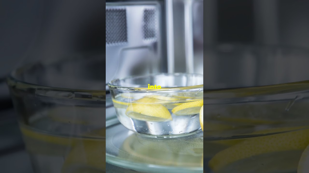 How To Clean Your Microwave with Lemon 🍋✨