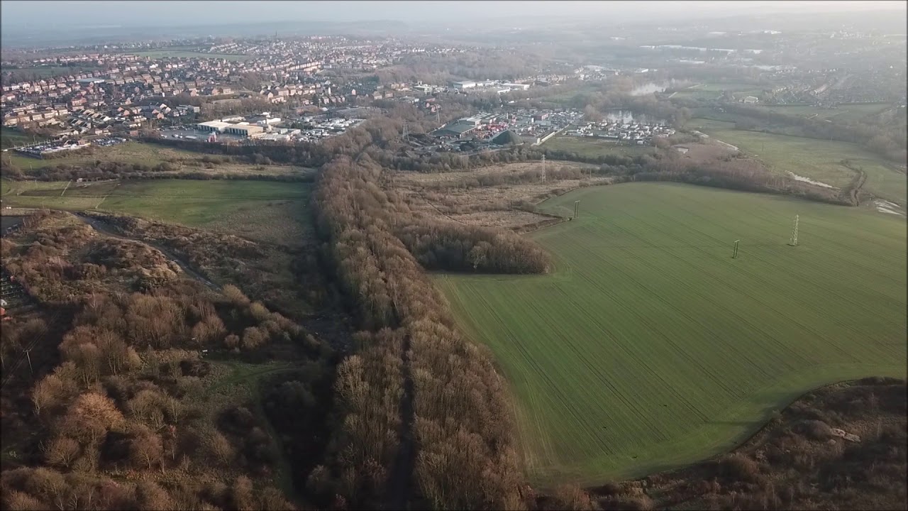 Random flying around in a sunny but chilly Athersley & New Lodge