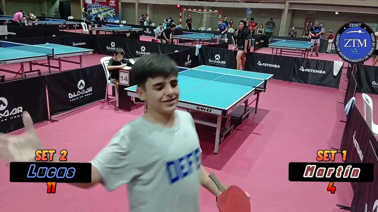 Tenis de mesa TMT Pro Tour Alejandro Gomez  Febrero 2026  3ra  División