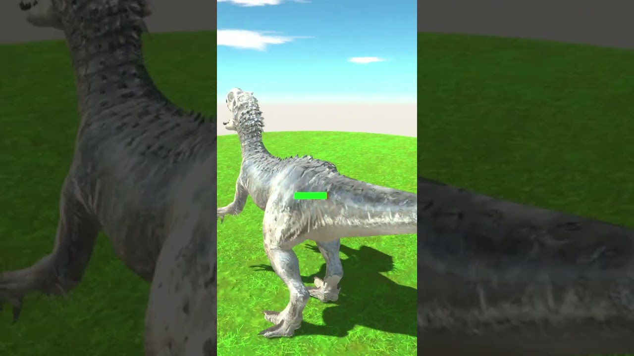 INDOMINUS REX VS TEK REX - DINOSAUR WAR - ARBS MODS - Animal Revolt Battle Simulator