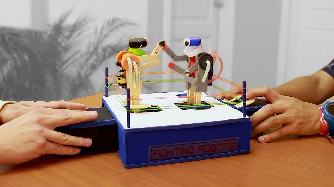 Como Hacer Robots de Pelea con Palitos de Helado