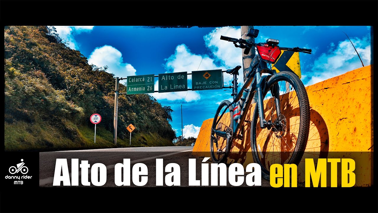Alto de La Línea en Bici MTB.
