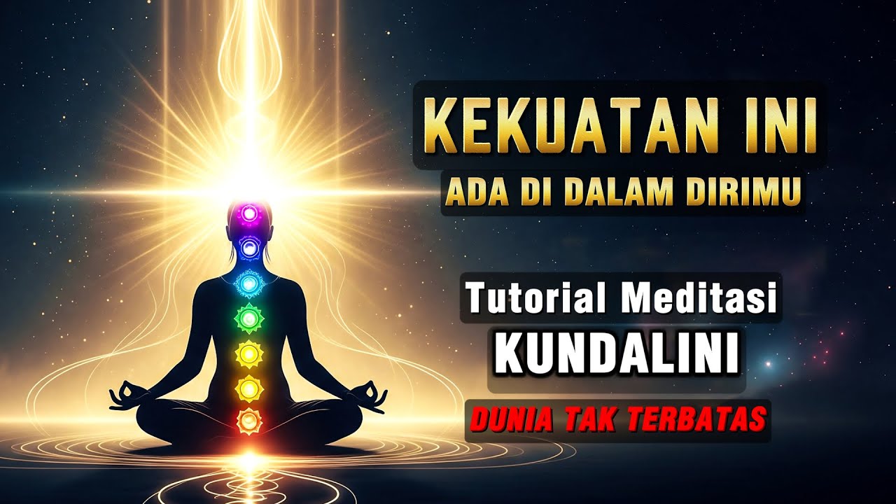 TUTORIAL MEDITASI KUNDALINI UNTUK PEMULA✨ BANGKITKAN ENERGI SPIRITUAL DARI BAWAH KE ATAS 🚀