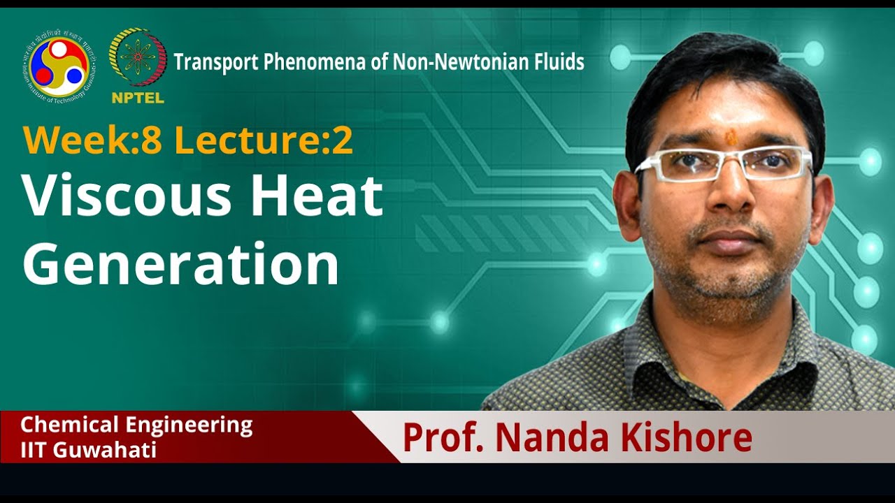 Lec 26: Viscous Heat Generation