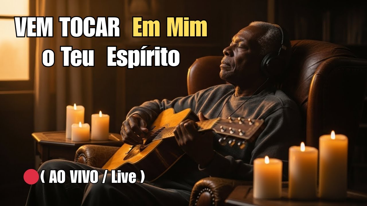 🕊️VEM TOCAR  Em Mim o Teu  Espírito – Louvores de Paz🕊️ | Blues Cristão | Louvor Profundo
