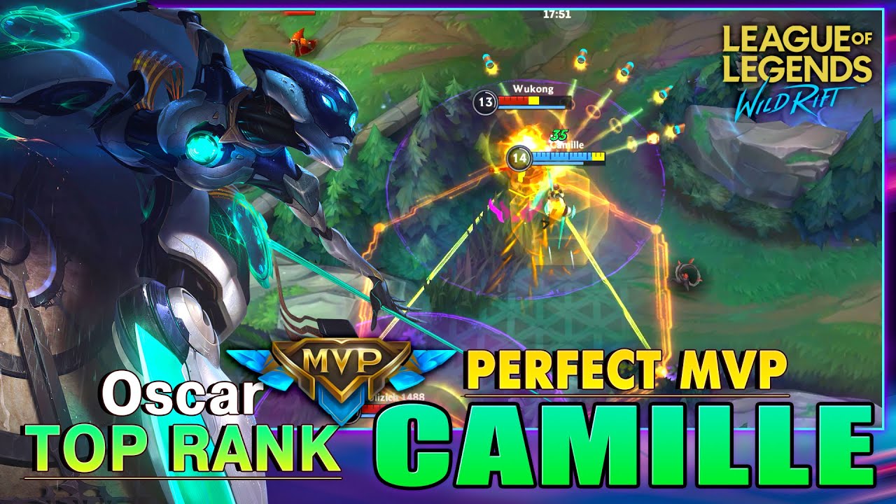 Program Camille Perfect MVP Gameplay by Oscar ~ Wild Rift