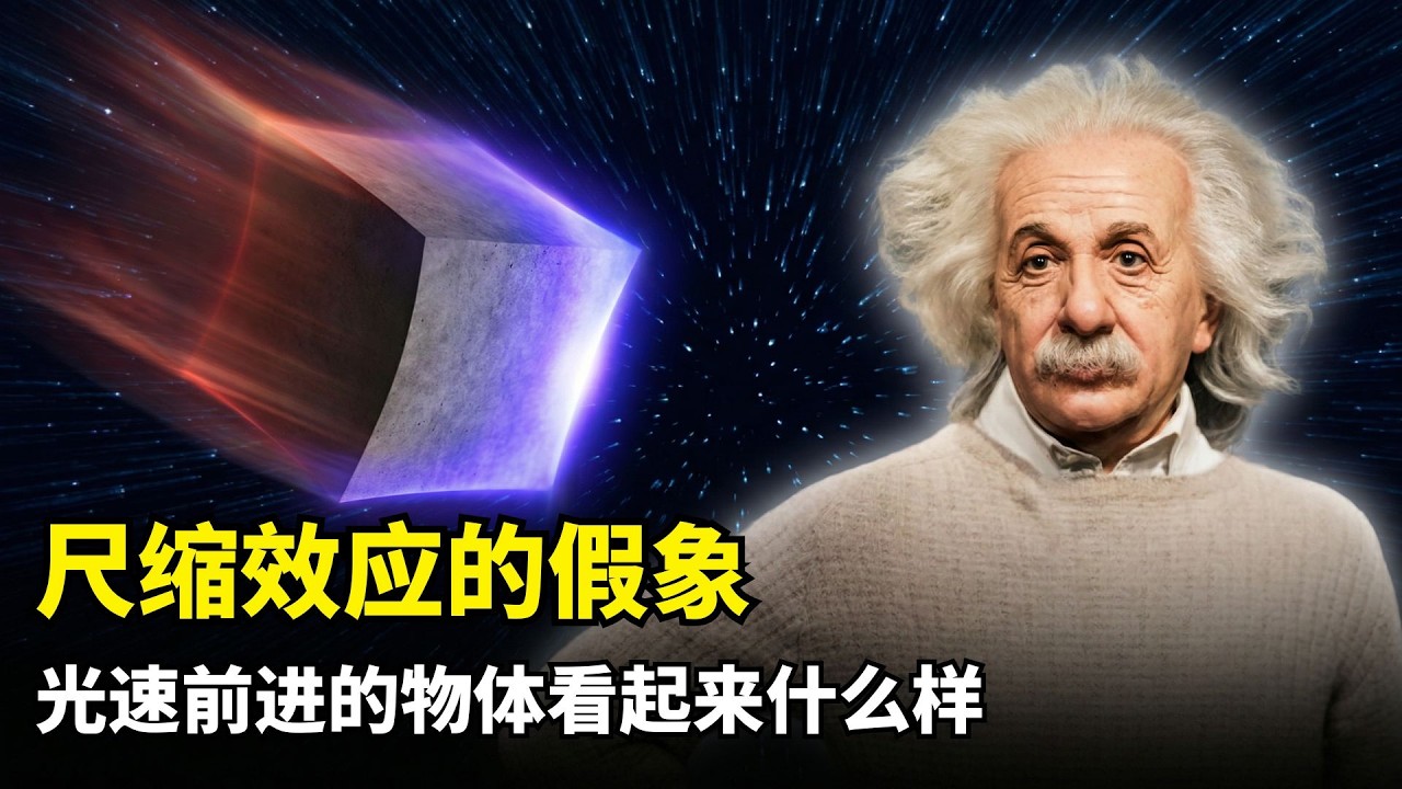 【分享】光速下物体是什么样 | 特雷尔彭罗斯效应 | 视觉旋转 | 狭义相对论 | 爱因斯坦 | 尺缩效应 | 皮秒相机摄影 | 长度收缩 | 钟慢效应 | 洛伦兹变换 | 宇宙视觉模拟 | 科学科普