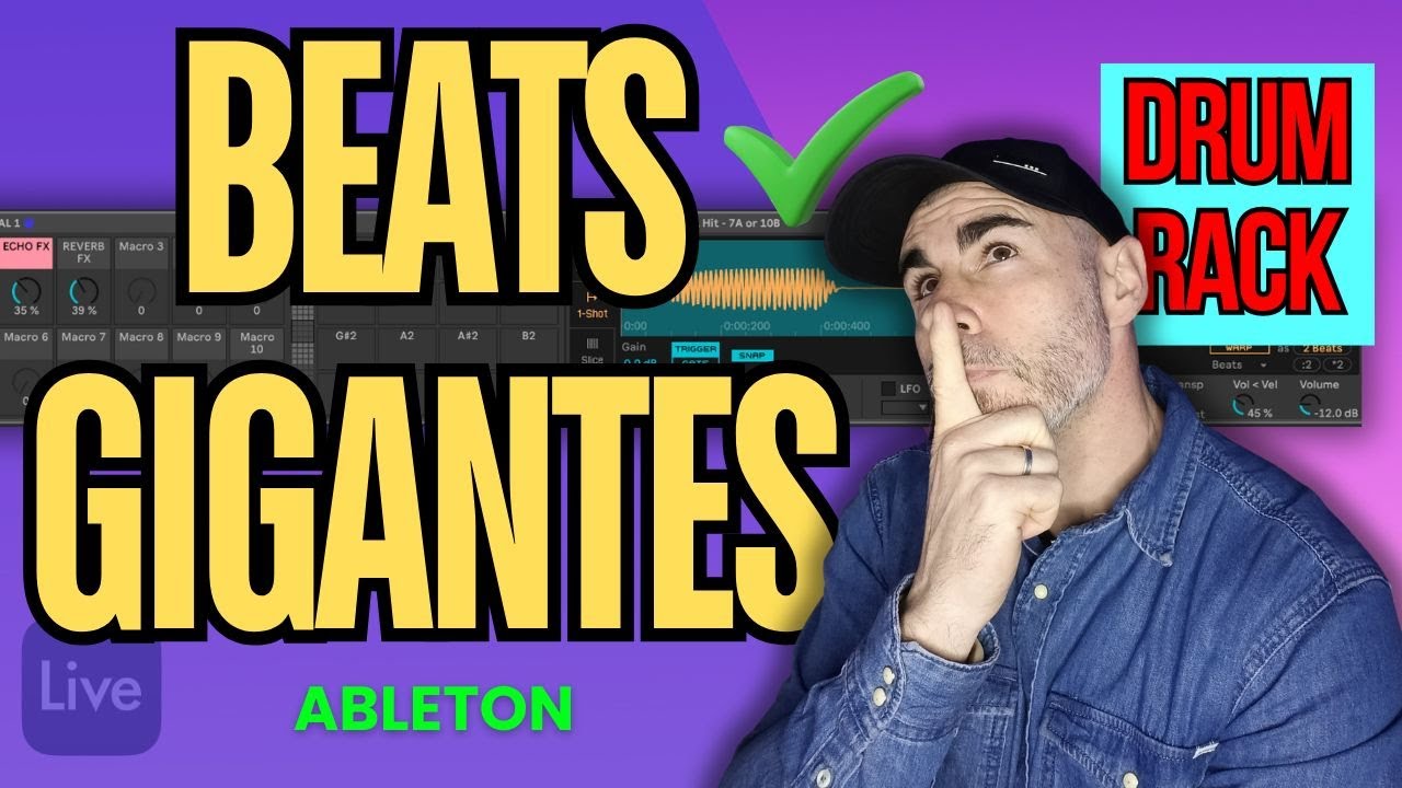Crea Beats potentes así. Con Drum Rack de Ableton Hazte un Pro