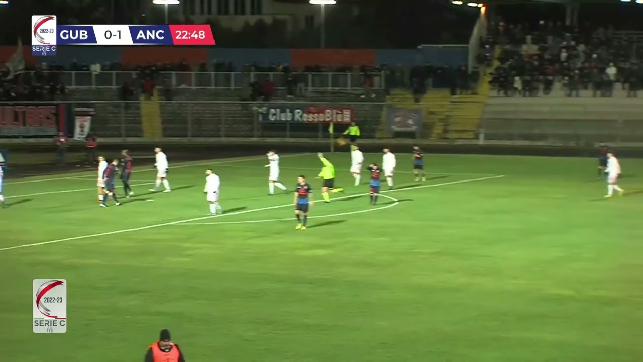 Gubbio-Ancona 0-1, 23ª giornata Serie C 2022/2023