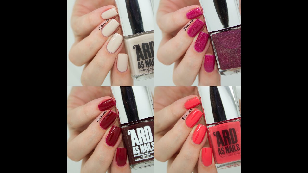 'Ard As Nails Swatch & Review