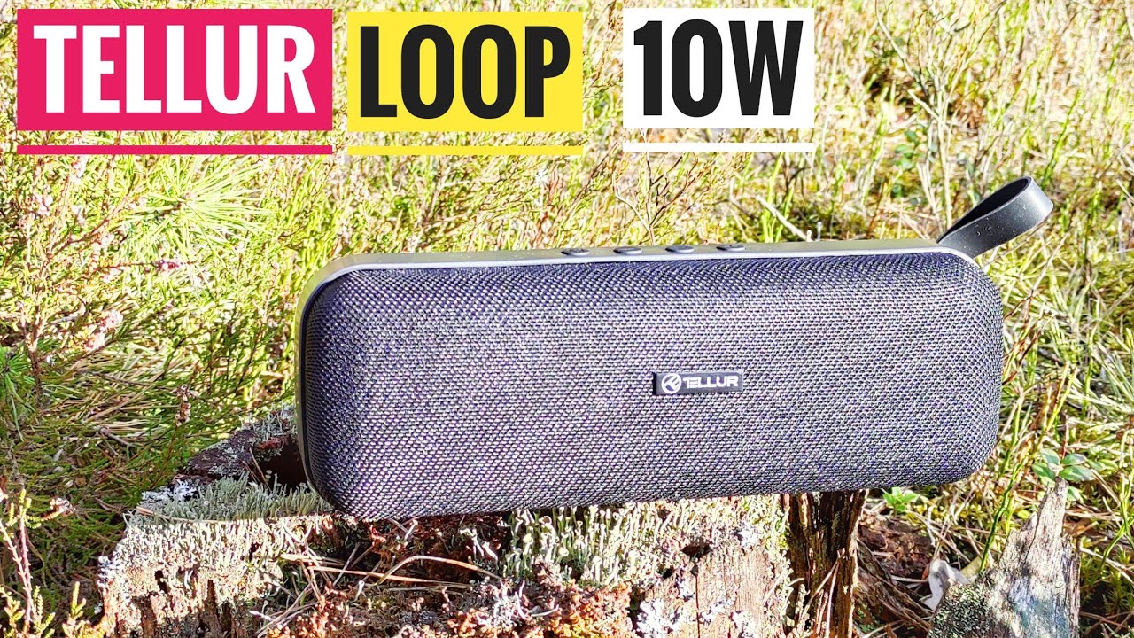TELLUR LOOP 🔥 10W 👍 Bluetooth Stereo Speaker ✅